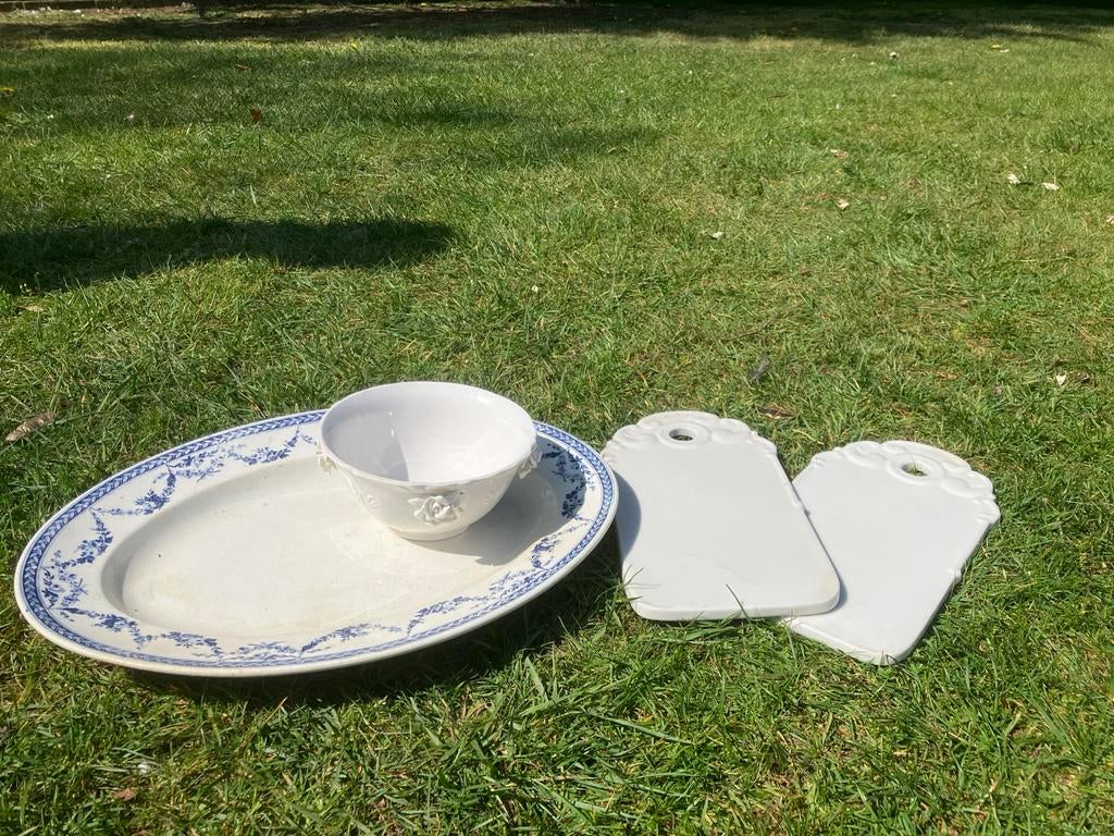 Vintage Petrus Regout & Szakács Schaal en Schalen Set, Ophalen of Verzenden
