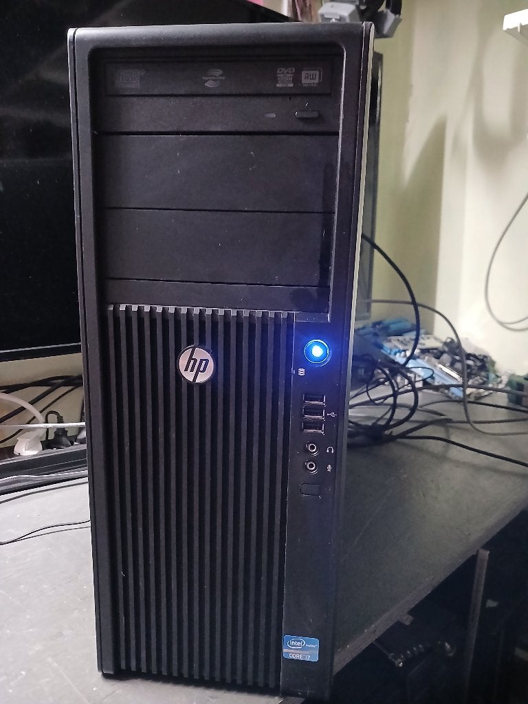 Hp Z 210 i7 computer, Computers en Software, Desktop Pc's, Ophalen, Hp Z 210 i7 computer, Zo goed als nieuw, HDD