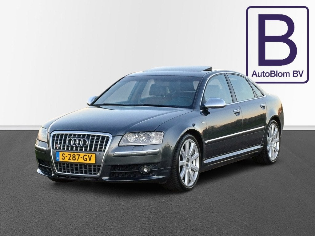 Audi A8 5.2 S8 /Ex BTW 24.752,-/Schitterende auto!/Top onder, Auto's, Audi, Bedrijf, Te koop, A8, 4x4, ABS, Airbags, Airconditioning