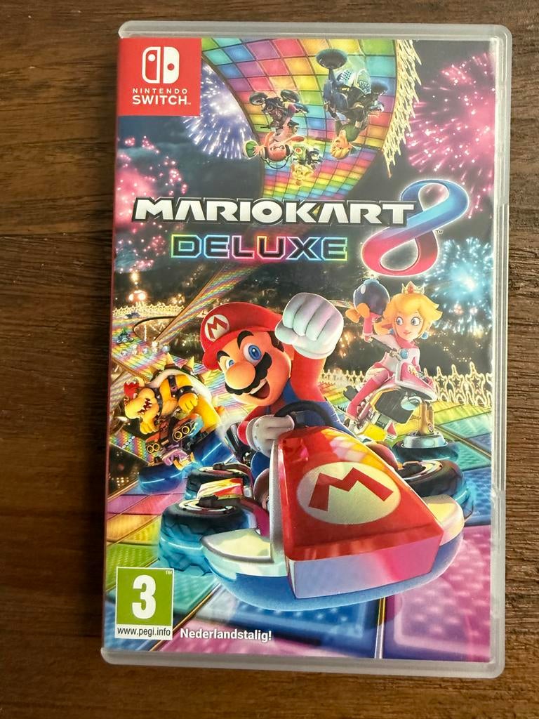 Mario Kart 8 Deluxe - Nintendo Switch, Racen en Vliegen, Eén computer, Ophalen of Verzenden, Zo goed als nieuw