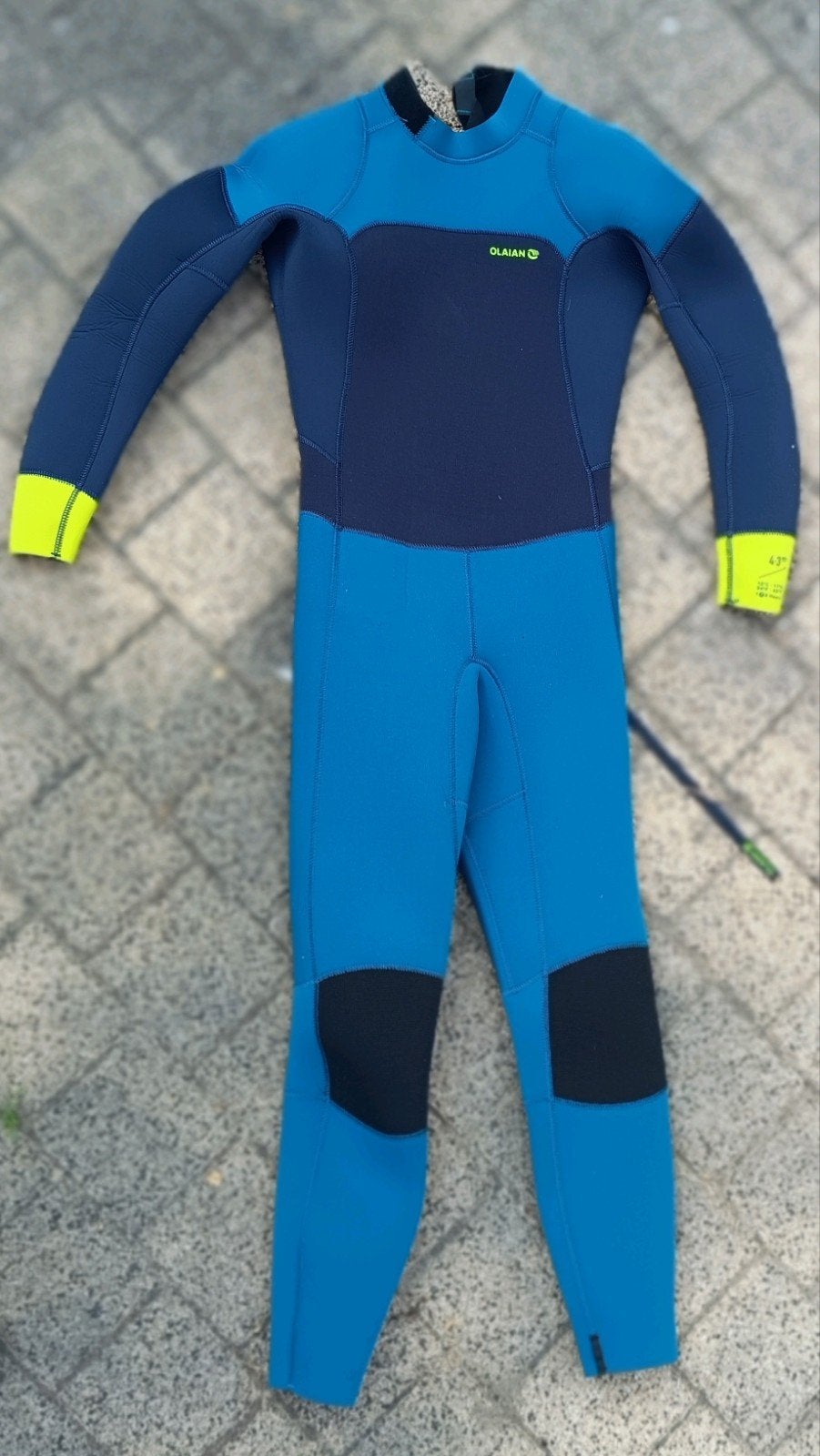 ZGAN Wetsuit decathlon 4/3mm, Wetsuit, Kind, Olaian (Decathlon), Ophalen of Verzenden