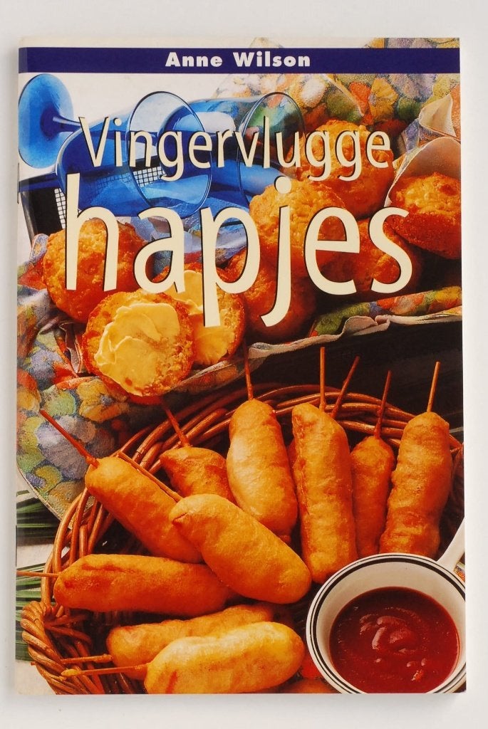 Vingervlugge hapjes - Anne Wilson kookboek 2003, Verzenden, Anne Wilson, Zo goed als nieuw, Hoofdgerechten
