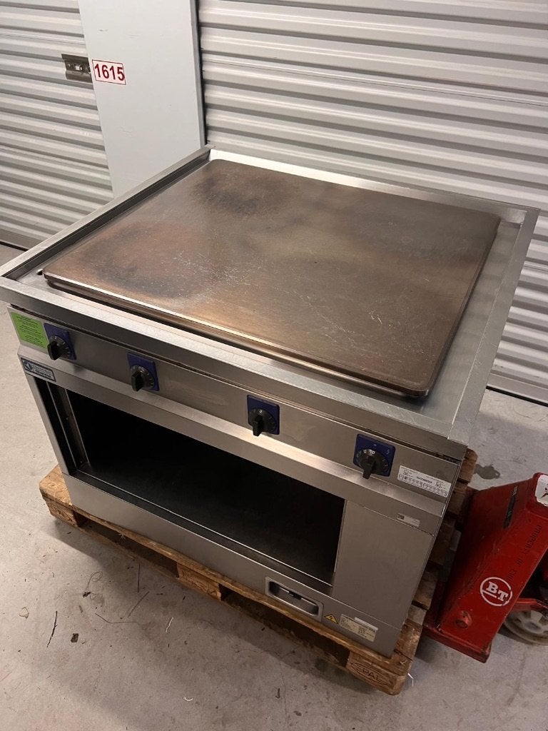 Electrolux professionele elektrische bakplaat/ doorkookplaat, Ophalen, Gebruikt, Fornuis, Frituur en Grillen