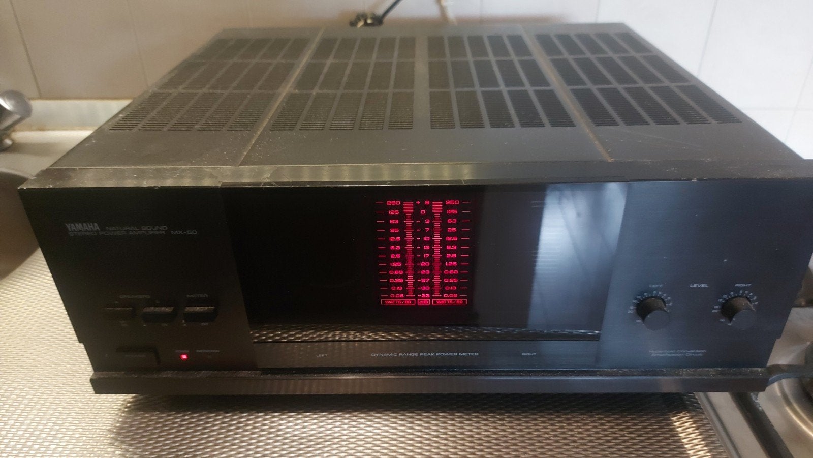 Yamaha Mx50, Audio, Tv en Foto, Versterkers en Receivers, Gebruikt, Yamaha, Ophalen of Verzenden, 120 watt of meer