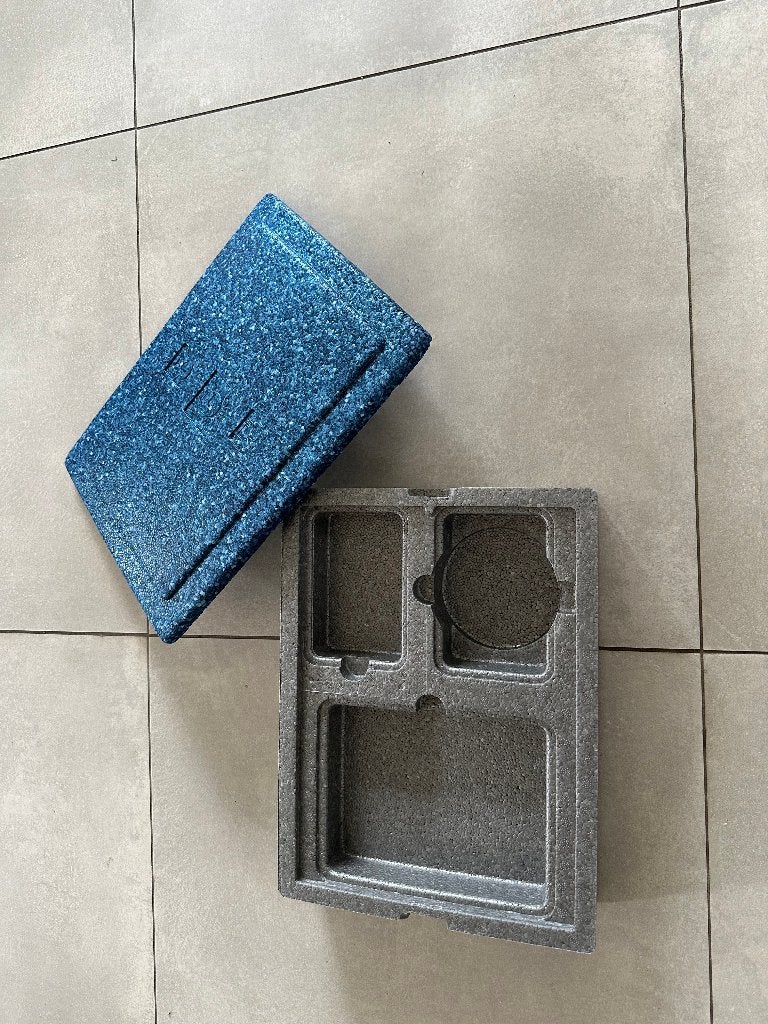 thermo maaltijdbox 3 vaks 40 x 30 x 11 cm, Huis en Inrichting, Keuken | Keukenbenodigdheden, Zo goed als nieuw, Overige typen