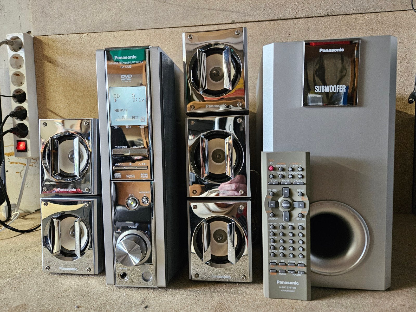Panasonic SA-DM3 DVD Home Theater Sound System in nw. Staat, Audio, Tv en Foto, Ophalen, Zo goed als nieuw, 5.1-systeem, Panasonic
