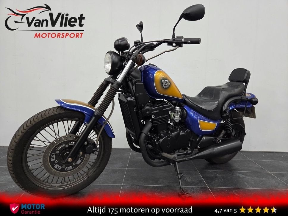 Topper.! Kawasaki EN 500 Vulcan Gereviseerd.! Zie Foto\'s.!, Motoren, Motoren | Kawasaki, Chopper, Bedrijf, Onbekend, KAWASAKI