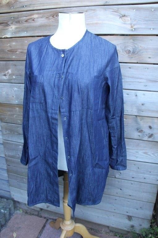 Tuniek donkerblauw 'S MaxMara mt M/L Vaste prijs, Maat 38/40 (M), Blauw, Max Mara, Ophalen of Verzenden