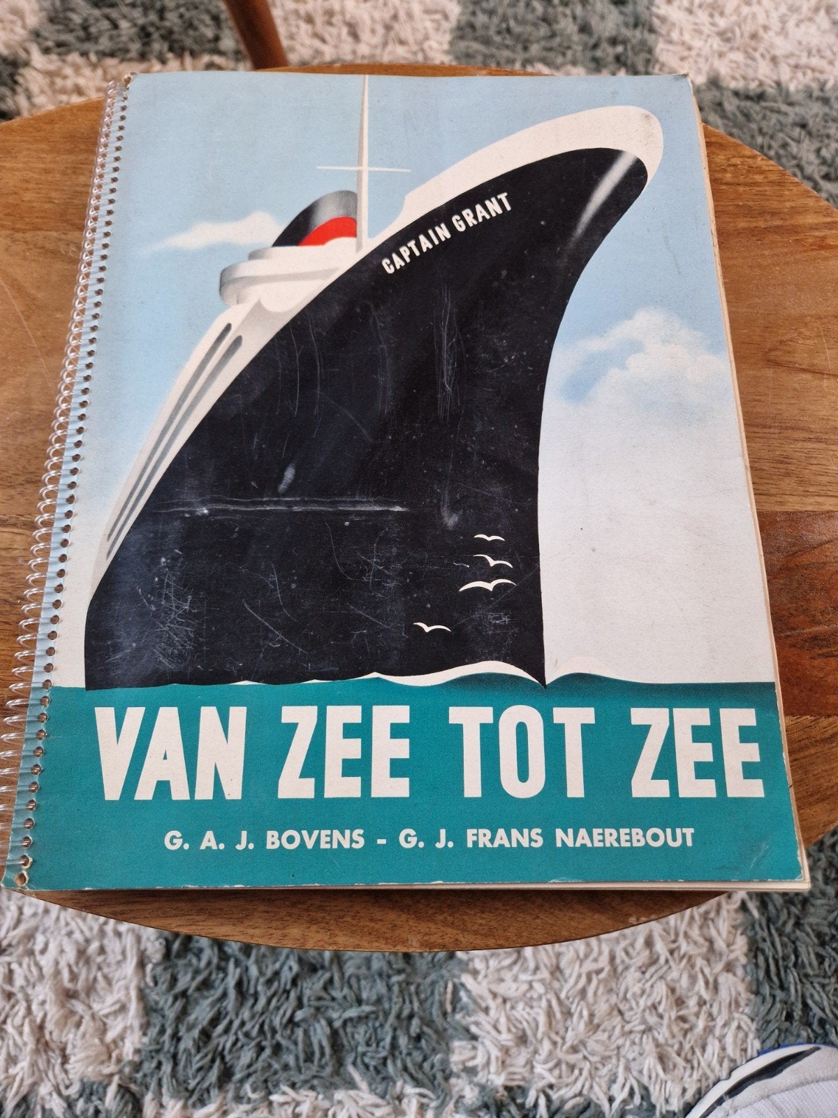 Vintage Verzamelalbum "Van Zee tot Zee" (1956/1957), Ophalen of Verzenden, Gebruikt, Boek of Tijdschrift