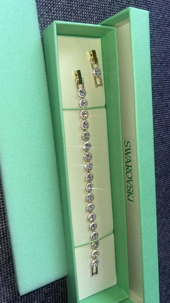 Swarovski bracelet, Met kristal, Overige materialen, Nieuw, Ophalen of Verzenden