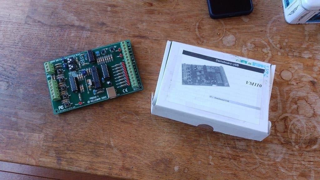Velleman WM110 USB breakout board voor pc, Ophalen of Verzenden, Nieuw