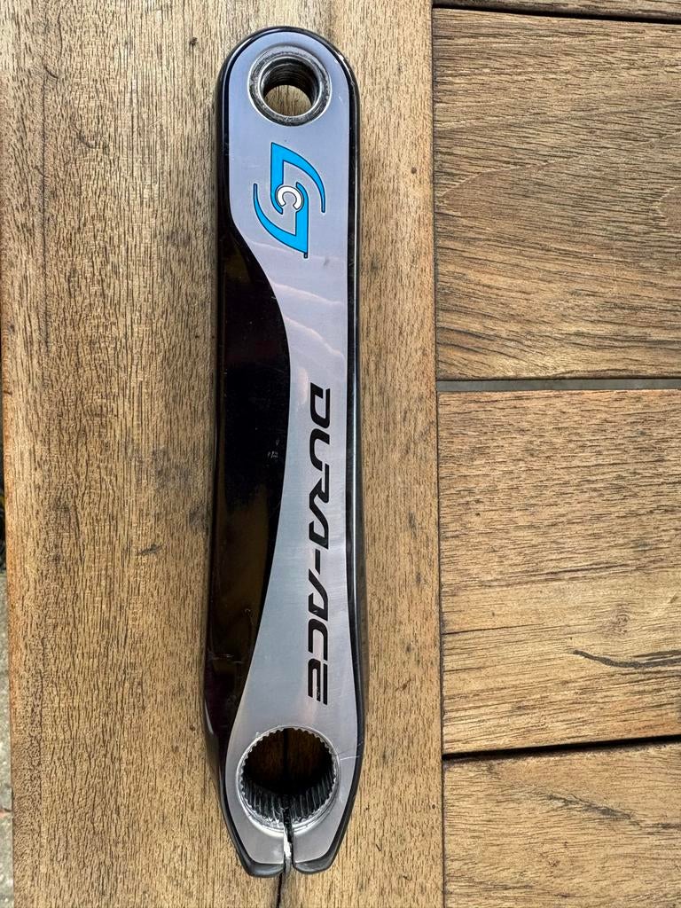 Dura Ace Stages Powermeter 172,5mm, Fietsen en Brommers, Fietsonderdelen, Gebruikt, Crankstel of Pedalen, Ophalen of Verzenden
