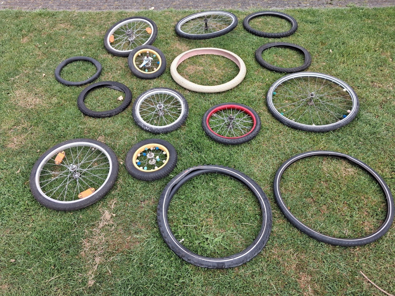 Fietsbanden en velg TEAB, Ophalen, Wiel