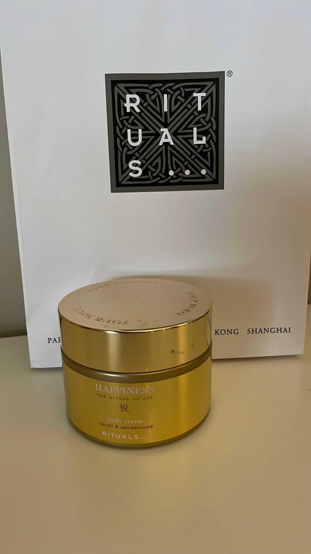 Rituals happiness, Sieraden, Tassen en Uiterlijk, Ophalen of Verzenden, Nieuw, Bad & Douche