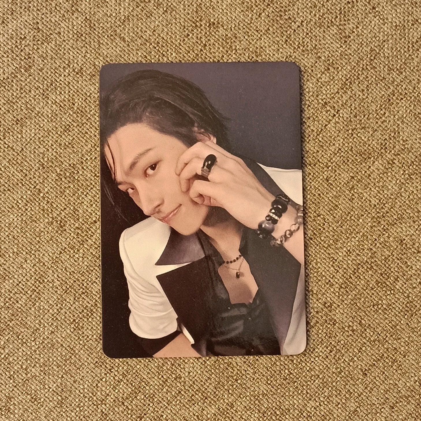 Mingi ateez magneet 8x5,5 cm, Ophalen of Verzenden, Zo goed als nieuw, Foto of Kaart