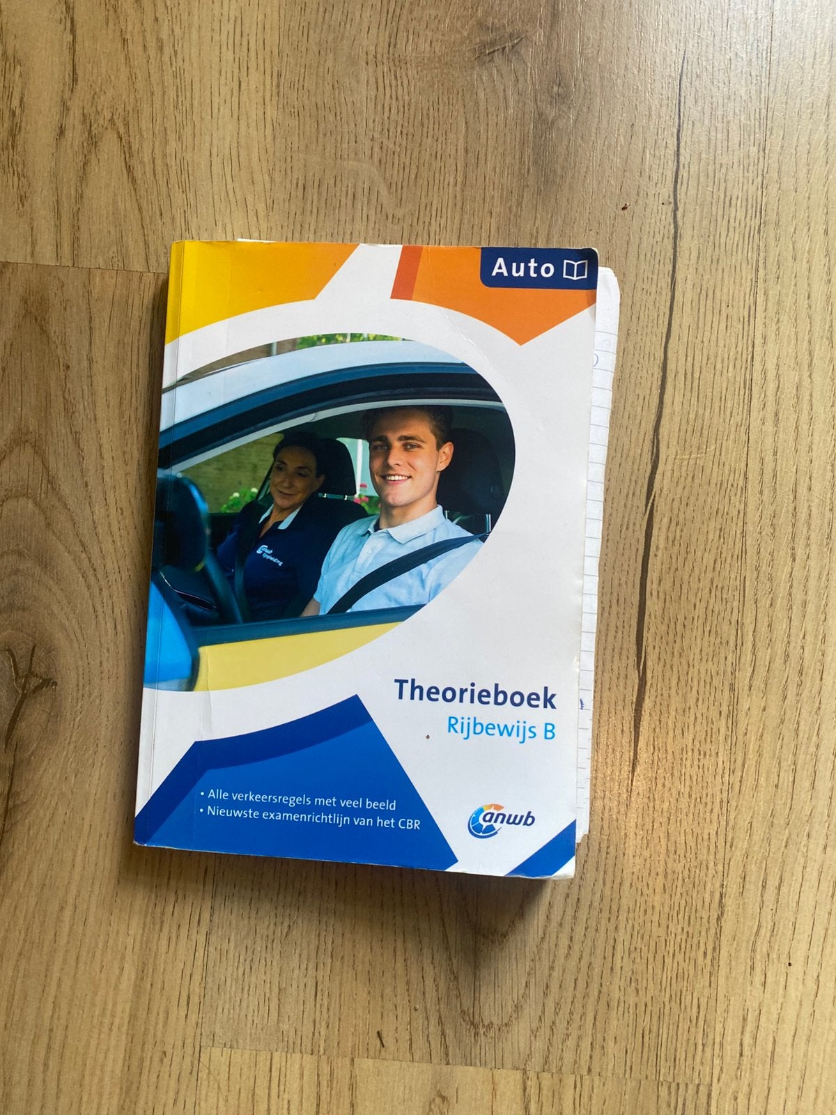 Anwb auto theorieboek+gratis samenvatting van theorietoppers, Ophalen of Verzenden