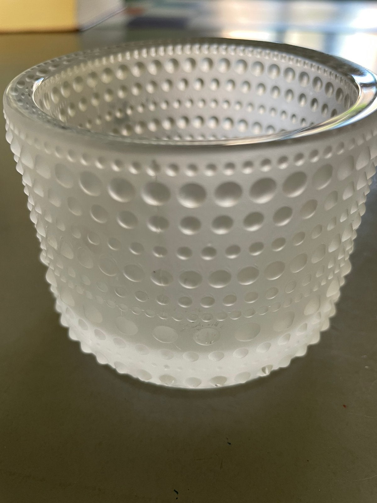 Waxinelichtje Frosted iittala, Ophalen of Verzenden