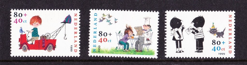 Nederland NVPH 1852-1854 postfris, Verzenden, Na 1940, Postfris