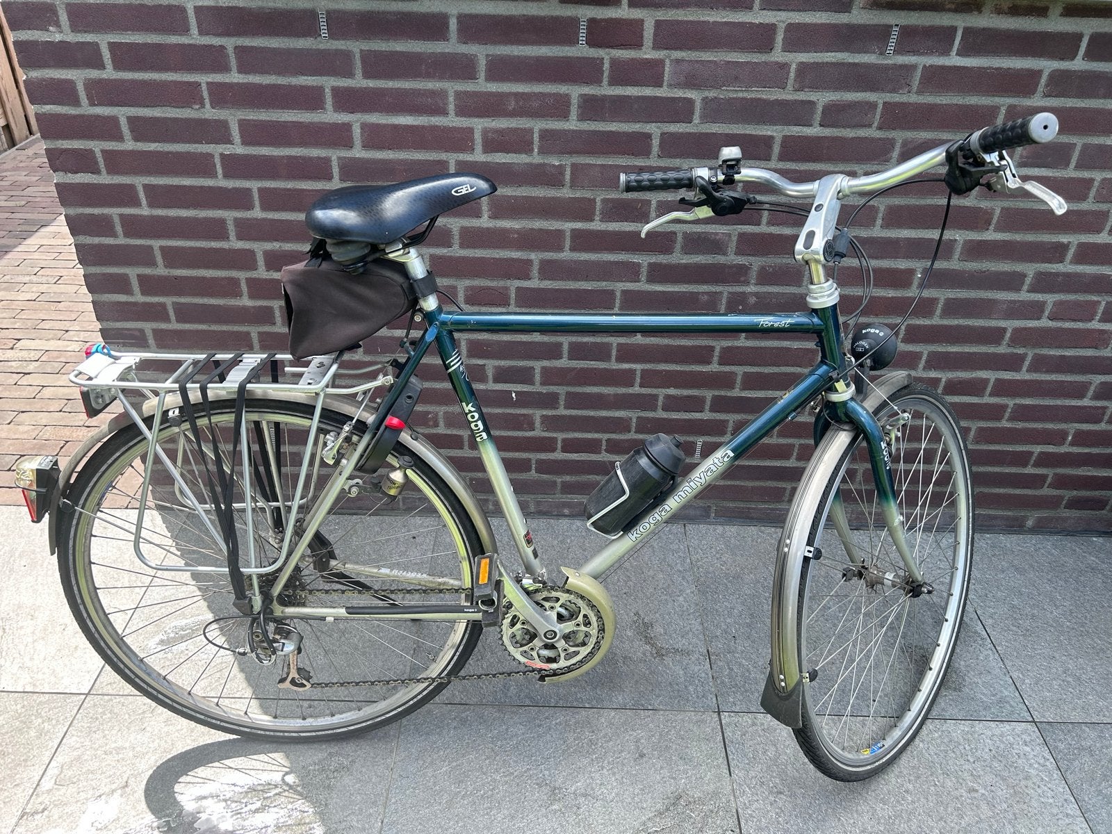 Degelijke toerfiets koga miyata met versnellingen, Fietsen en Brommers, Gebruikt, Velgrem, Versnellingen, 53 tot 57 cm