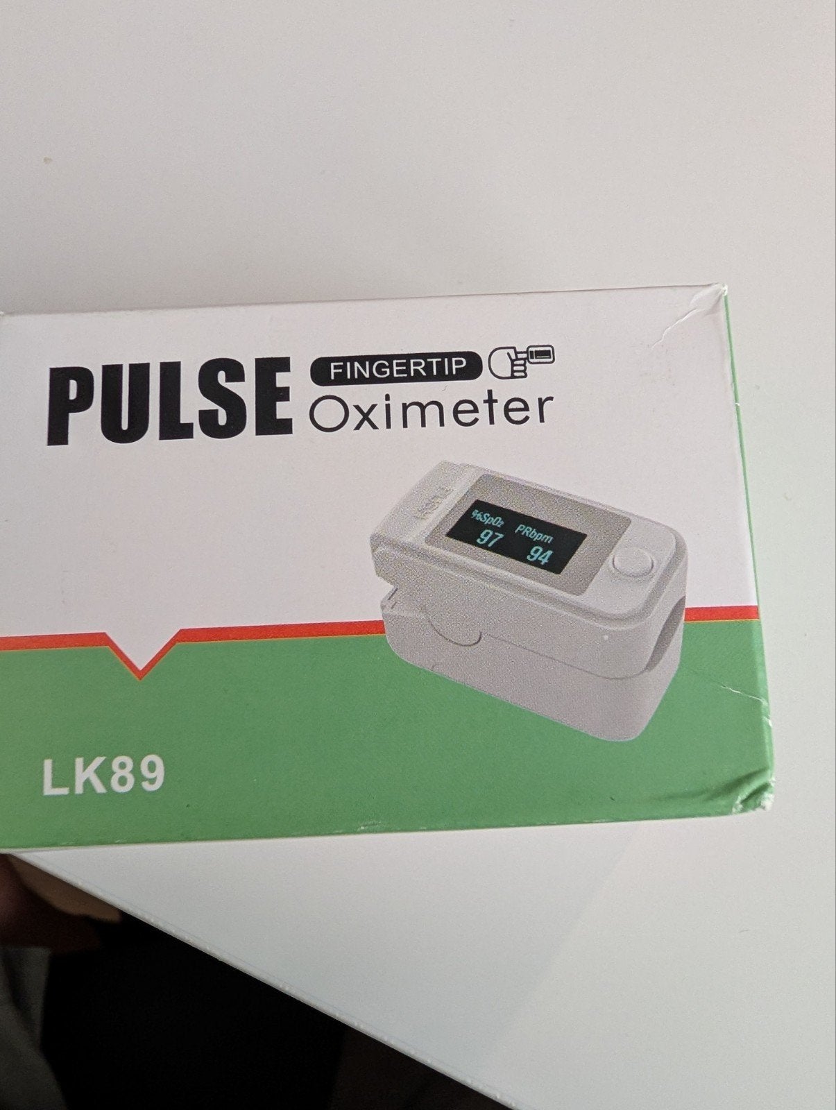 LK89 Fingertip Pulse Oximeter – Zuurstofmeter / Saturatiemet, Ophalen of Verzenden, Overige typen