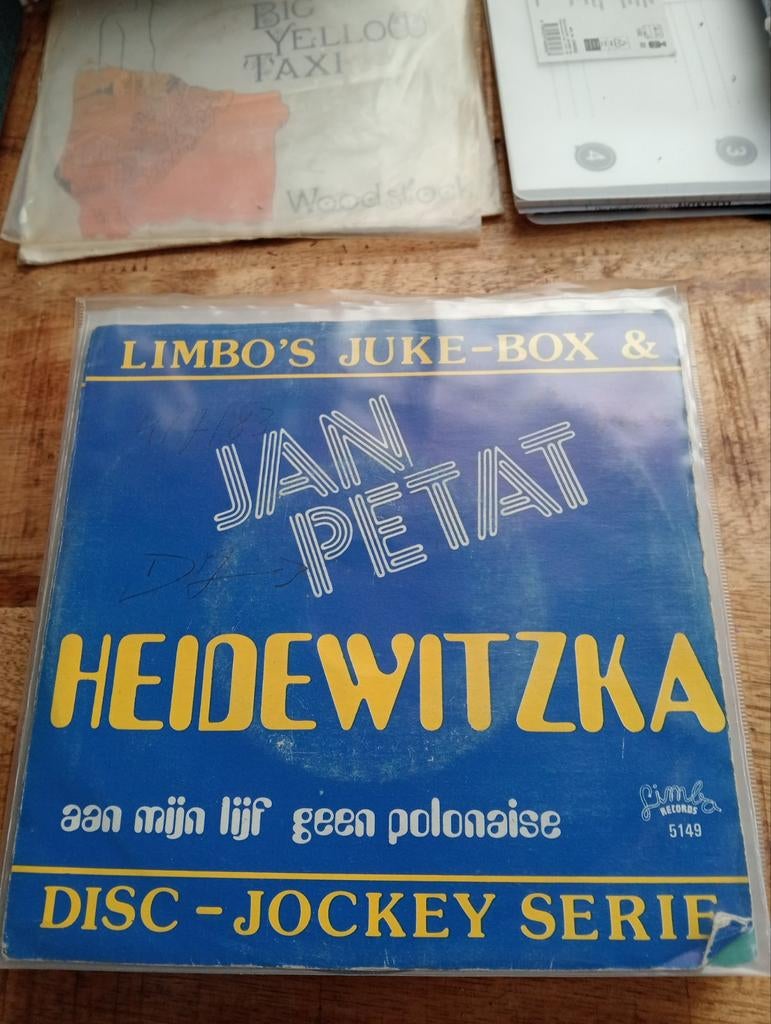 Jan petat - heidewitzka, Ophalen of Verzenden, Zo goed als nieuw, Overige formaten, Levenslied of Smartlap