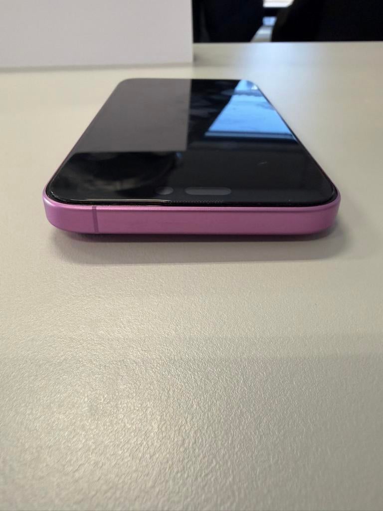Roze iphone 16 plus, Telecommunicatie, Mobiele telefoons | Apple iPhone, 97 %, 128 GB, IPhone 16 Plus, Ophalen of Verzenden