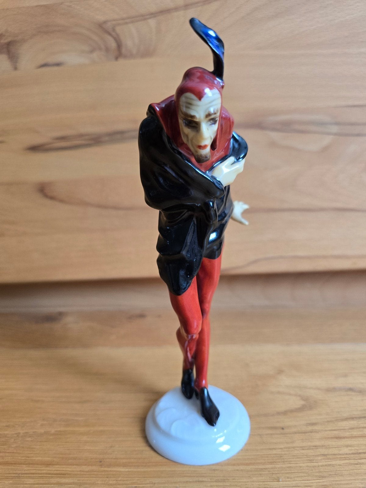 Hutschenreuther Mephisto beeldje, Karl Tutter, ca. 1950, Antiek en Kunst, Ophalen of Verzenden