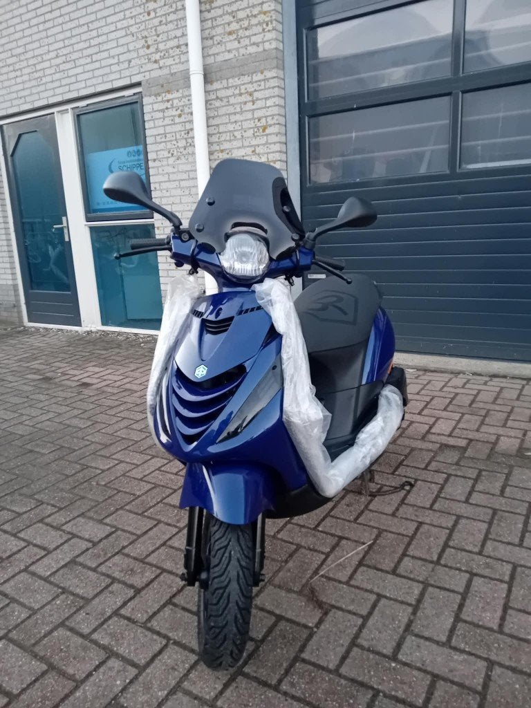 Piaggio Zip 4T Snor BMW Donkerblauw | LED | Garantie ✅, Overige modellen, Maximaal 45 km/u, N.V.T., Zo goed als nieuw