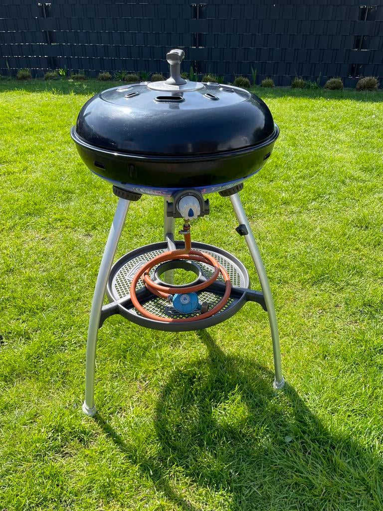 Cadac Carri Chef 2 met veel extra's - Complete BBQ set, Tuin en Terras, Gasbarbecues, Ophalen of Verzenden, Gebruikt