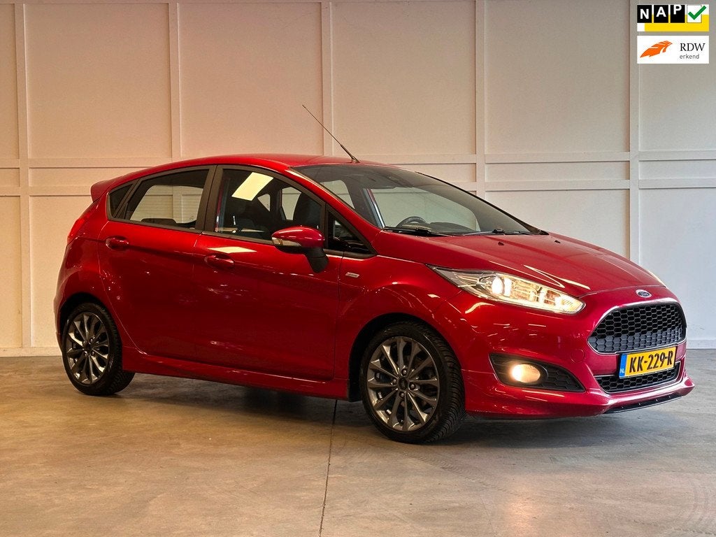 Ford Fiesta EcoBoost ST Line / 2016 / Cruise / Navi /, Voorwielaandrijving, Euro 6, 23 km/l, Origineel Nederlands
