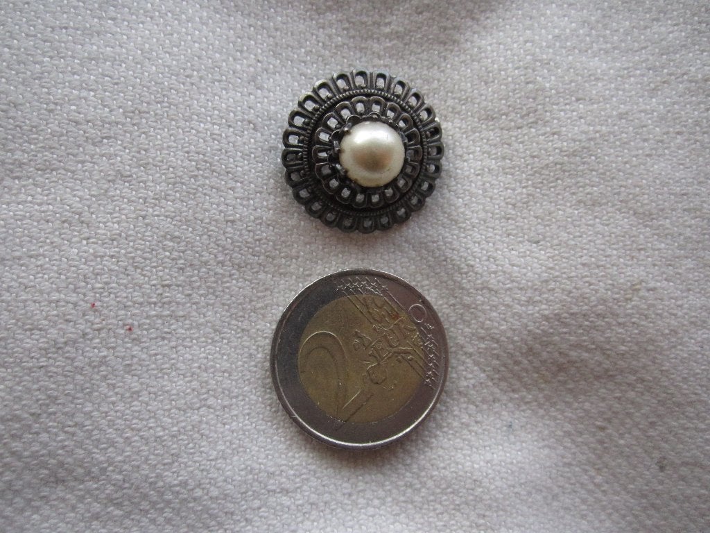27.   Schitterende oude broche,  apart, Ophalen, Overige materialen, Broche