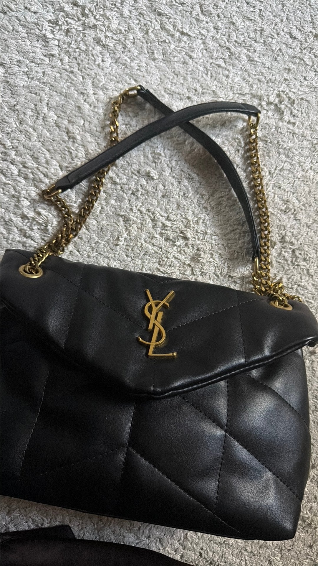 Nieuwe ysl tas, Verzenden, Zo goed als nieuw, Zwart, Schoudertasje