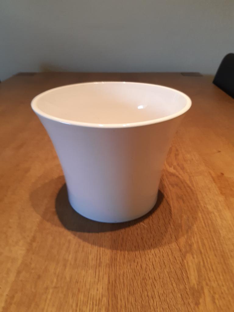 bloempot, Tuin en Terras, Ophalen, Rond, Binnen, Zo goed als nieuw