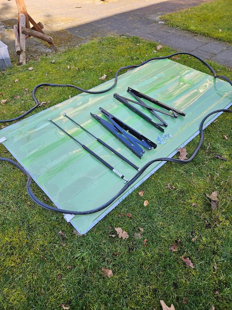Camperdak van polyester, zeer plat, Caravans en Kamperen, Ophalen, Nieuw