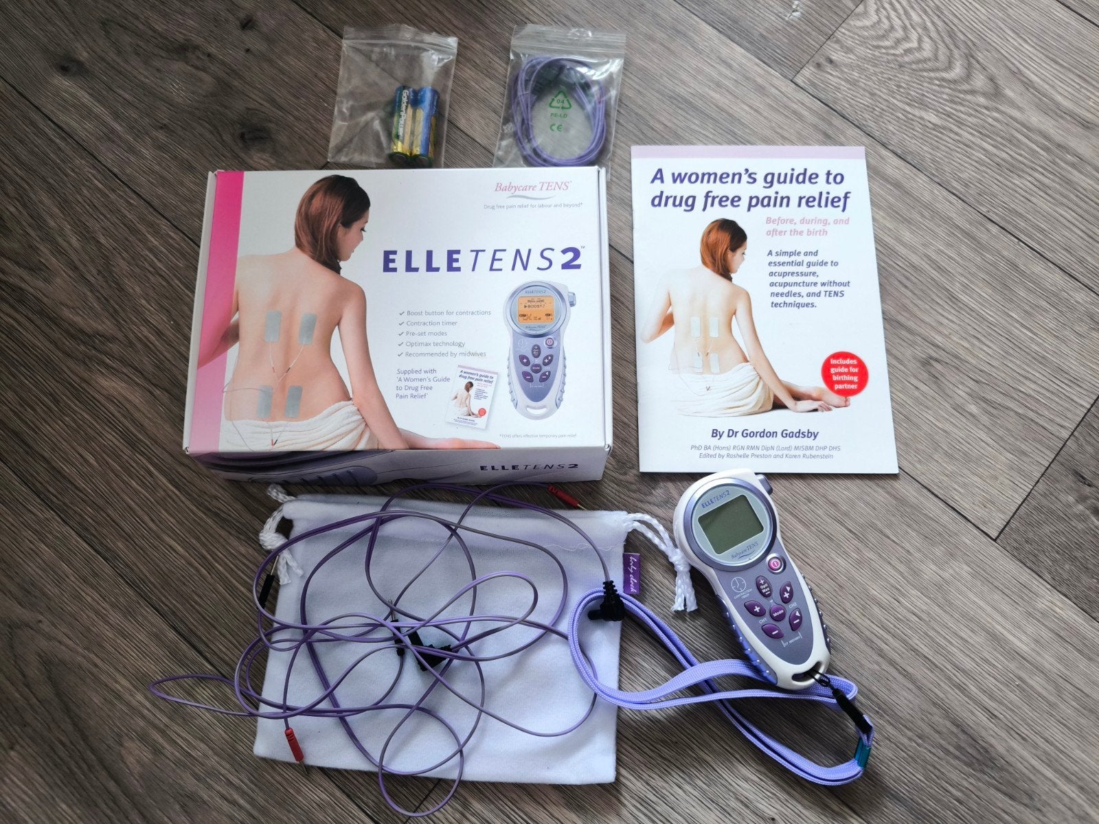 Elle Tens 2 - pijnbestrijding tijdens bevalling, Ophalen of Verzenden, Gebruikt