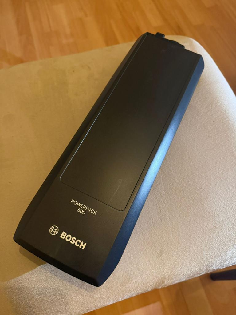 Bosch PowerPack 500 Frame-accu, Fietsen en Brommers, Fietsaccessoires | Fietsaccu's, Ophalen of Verzenden, Zo goed als nieuw