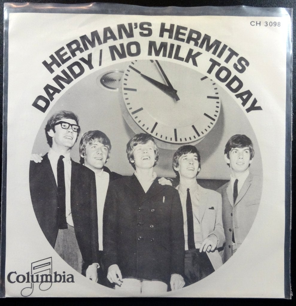 Vinyl single Herman's Hermits - No milk today € 3,00, Gebruikt, 7 inch, Ophalen of Verzenden, Fotohoes
