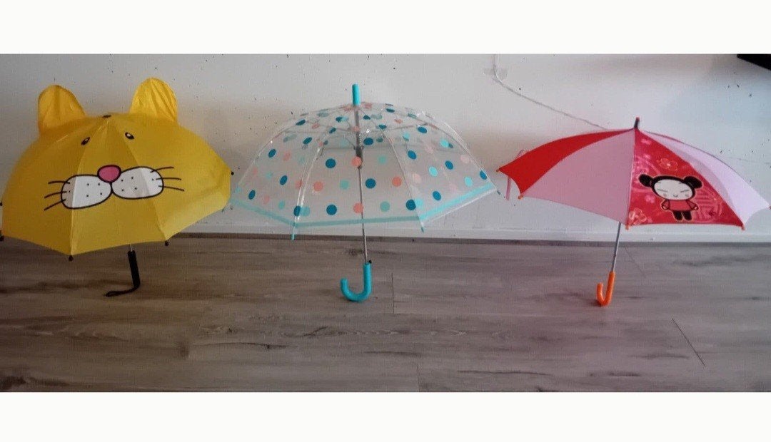 Kleurrijke Paraplu's voor Kinder. 3 stuks.  Nieuw!, Ophalen, Nieuw