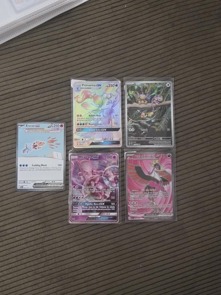 Pokemon kaarten, Ophalen of Verzenden, Zo goed als nieuw, Meerdere kaarten