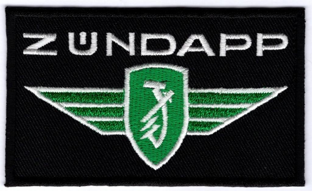 Zundapp stoffen opstrijk patch embleem #1, Verzenden, Nieuw