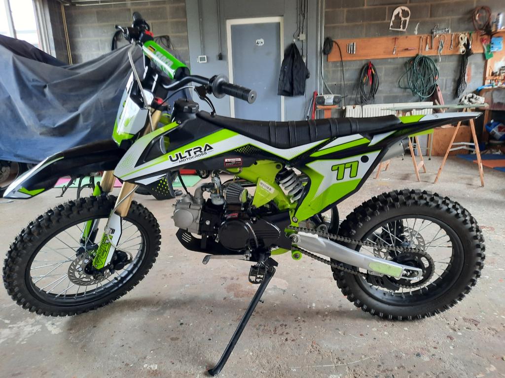 PITBIKE/DIRTBIKE, Fietsen en Brommers, Minibikes, Midibikes en Pitbikes, Ophalen, Nieuw, 125 cc, Pitbike