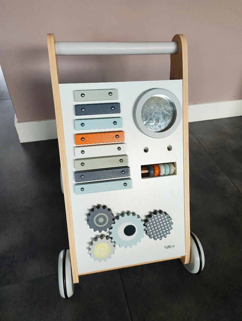 Tryco loopwagen, Kinderen en Baby's, Speelgoed | Babyspeelgoed, Ophalen, Zo goed als nieuw, Overige typen, Met wieltjes