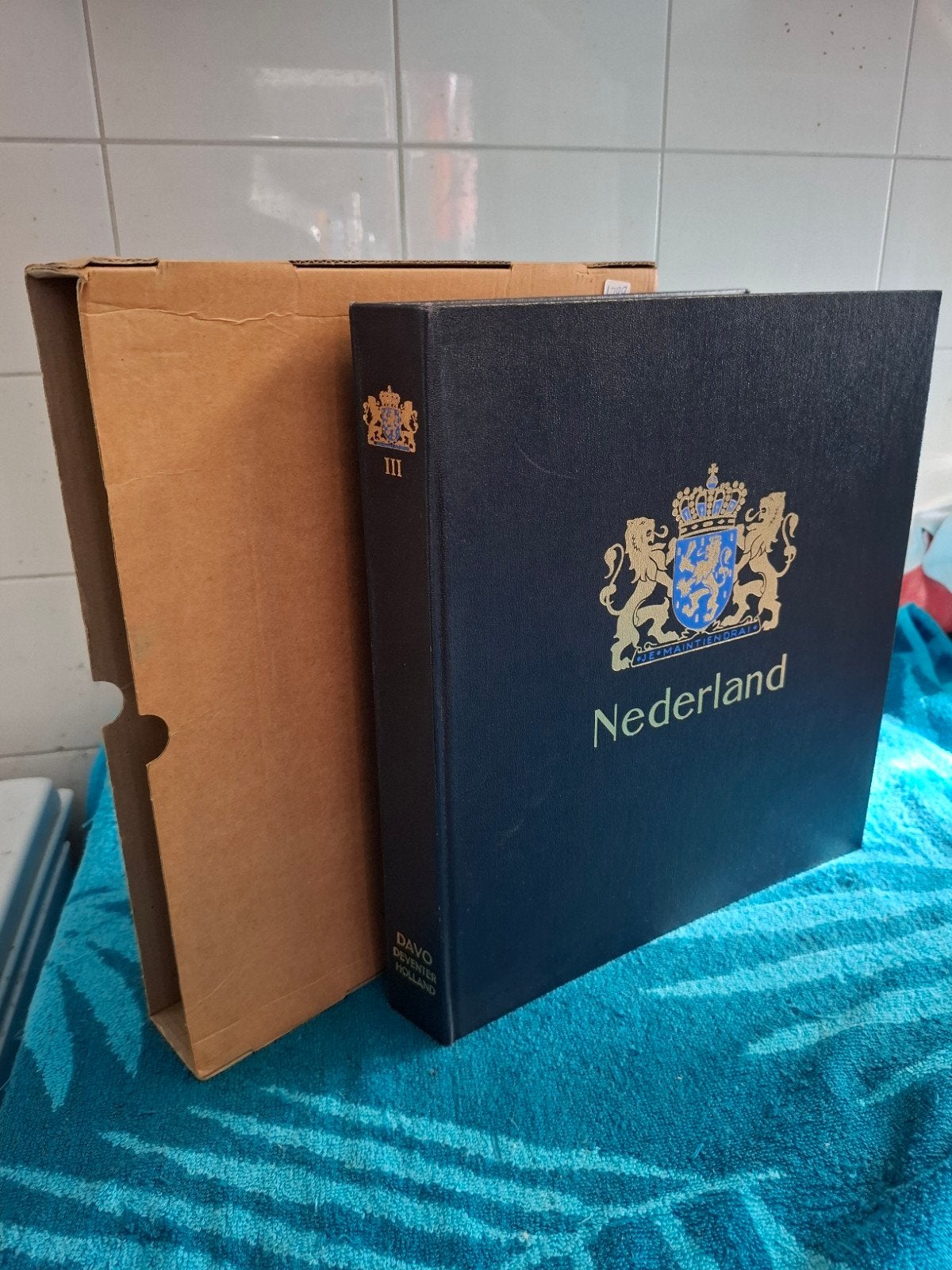 1299 Davo std vellen 1995/1998 Leeg Met Klemstroken (1/2), Ophalen of Verzenden, Verzamelalbum