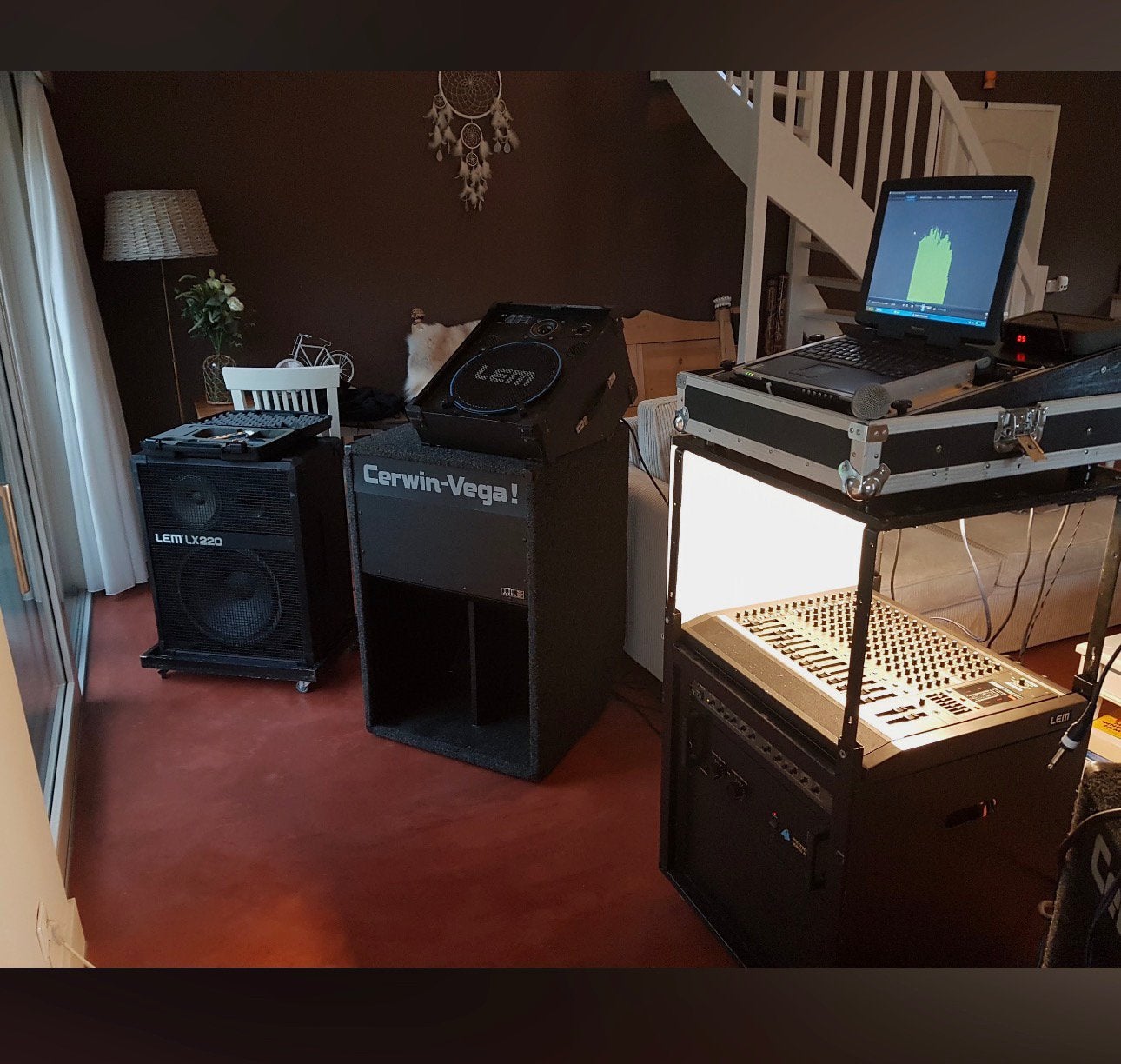 Zang & Geluidinstallatie Complete Set, Muziek en Instrumenten, Ophalen, Gebruikt, 10 tot 20 kanalen