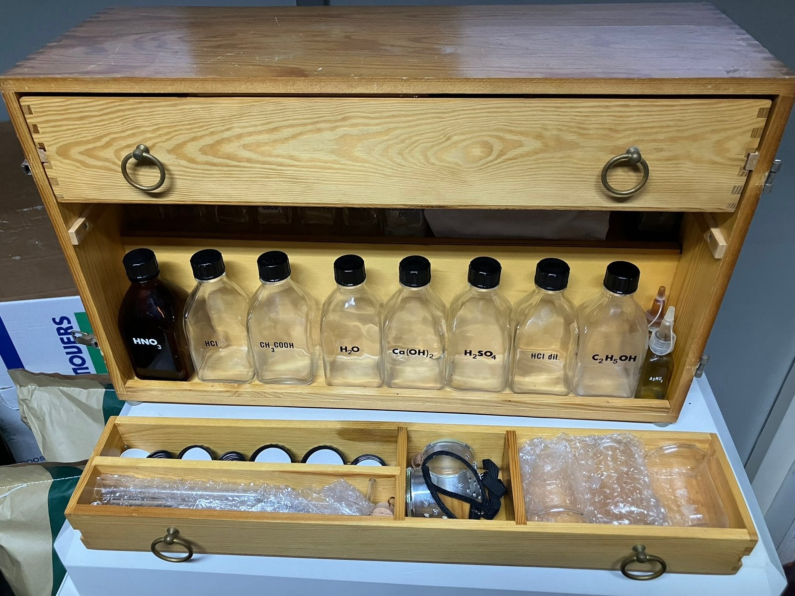 Scheikunde set FM Chemistry Merkelbach Fysica, Ophalen
