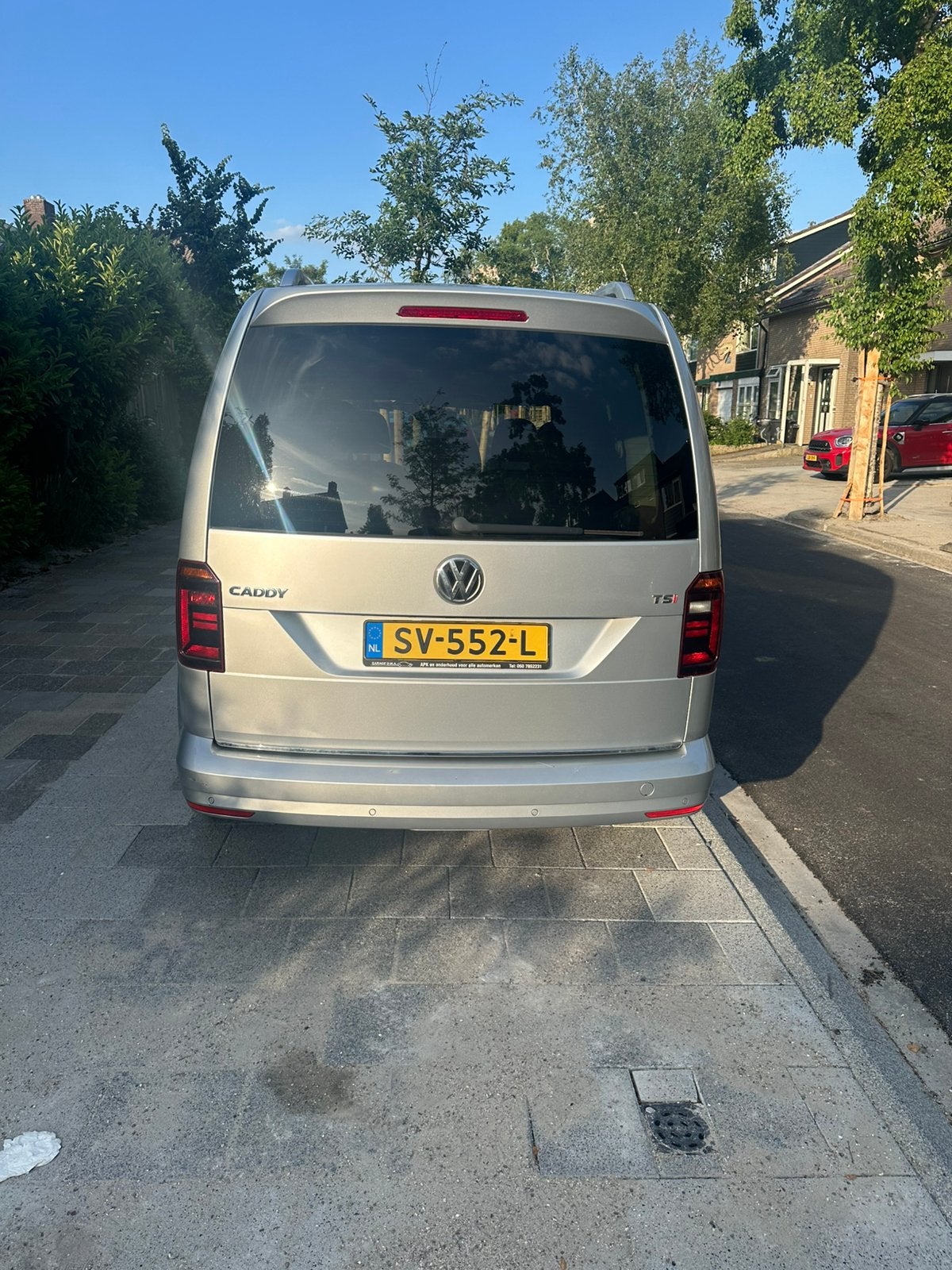 Volkswagen Caddy Combi 1.4 TSI 125pk BMT Dsg-7 2016 Grijs, Auto's, Dealer onderhouden, 650 kg, Particulier, 1314 kg