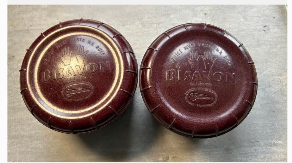 Vintage Bisavon bakeliet pot jaren ‘40-‘50, Ophalen of Verzenden