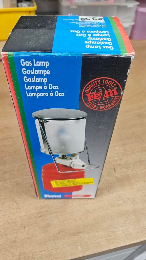 Gaslamp camping, Huis en Inrichting, Ophalen of Verzenden, Zo goed als nieuw