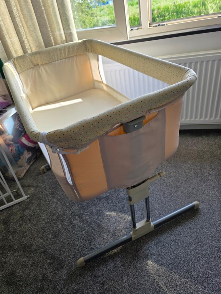Co-sleeper met beddengoed - Zo goed als nieuw, Ophalen of Verzenden, Zo goed als nieuw, Wieg