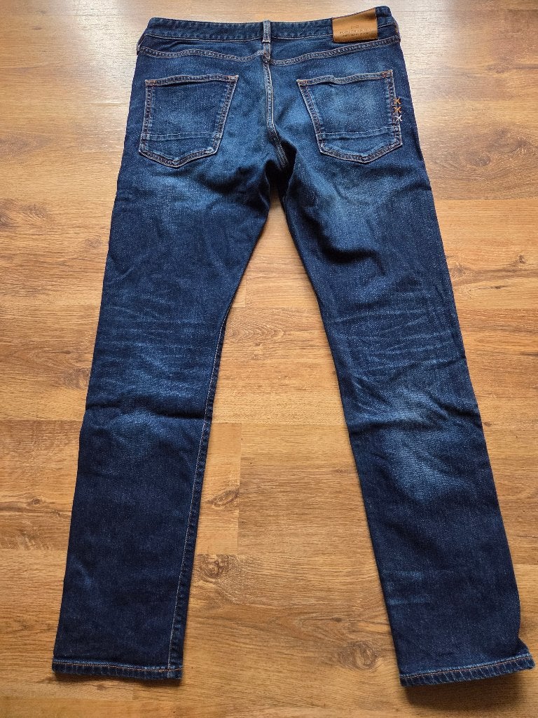 Scotch and Soda herenjeans W33-L34, Blauw, Ophalen of Verzenden, W33 - W34 (confectie 48/50), Gedragen